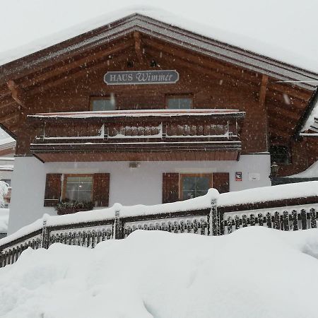 Haus Wimmer Saalbach-Hinterglemm Zewnętrze zdjęcie